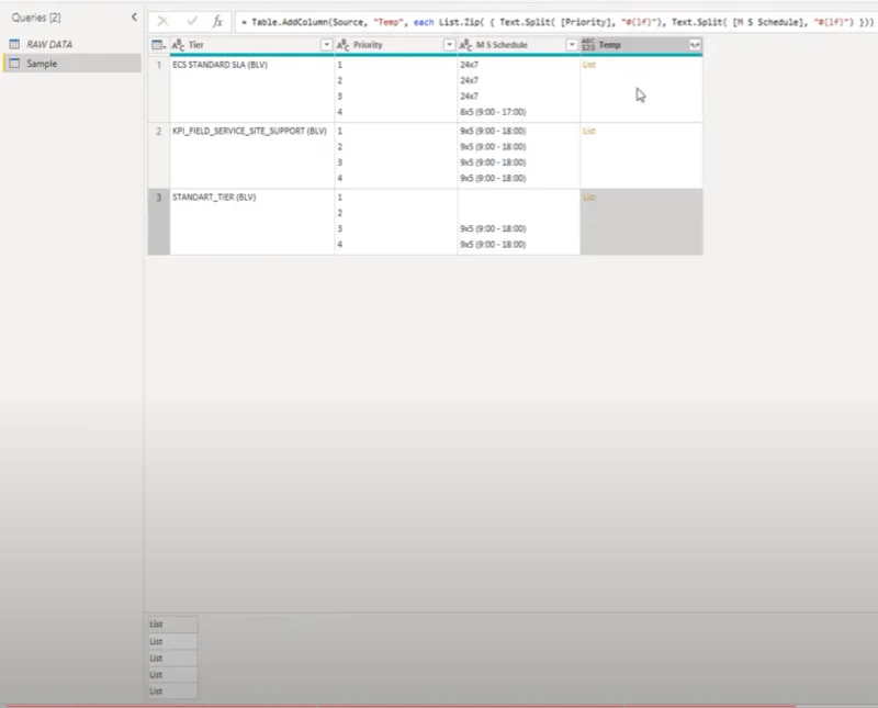 Tutorial Pertanyaan Kuasa Pemisahan Lajur LuckyTemplates: Cara Membahagikan Sel Excel Berbilang Baris Dalam LuckyTemplates