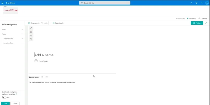 Elemen Navigasi Tapak SharePoint: Gambaran Keseluruhan