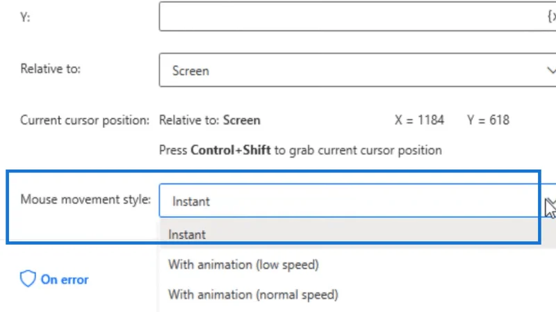 Power Automate Desktop&nbsp;: comment utiliser la fonction Envoyer un clic de souris