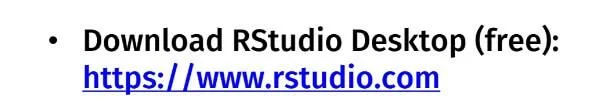 คู่มือการดาวน์โหลดและติดตั้ง R และ RStudio