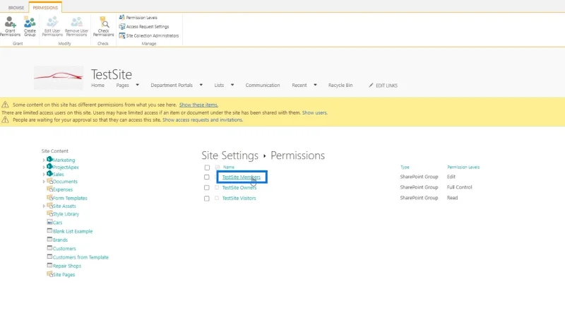 Kebenaran Pengguna SharePoint: Mengubah Dan Membatalkan