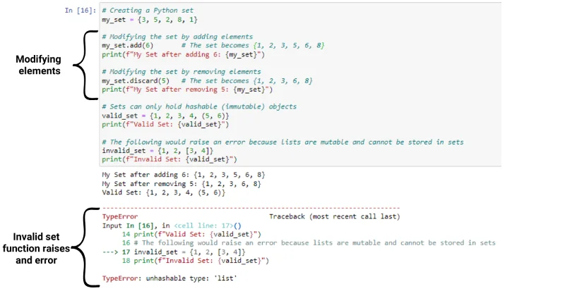 Set Python Vs Senarai – Perbezaan Sebenar