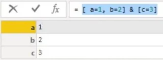 Nilai Rekod – Nilai Berstruktur Dalam Power Query