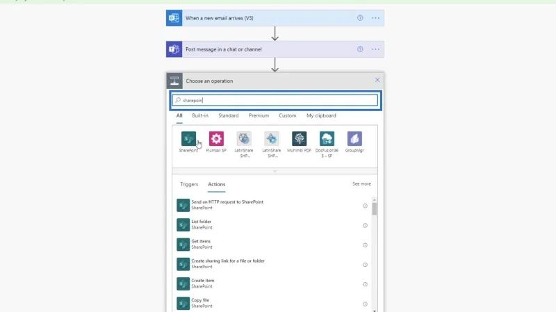 Aliran MS: Bagaimana Untuk Muat Naik Dalam SharePoint Melalui E-mel