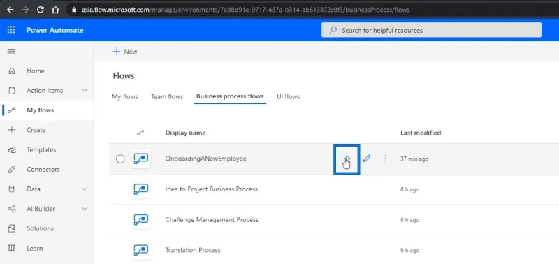 Integrasi Aliran Proses Perniagaan Dalam Automate Kuasa