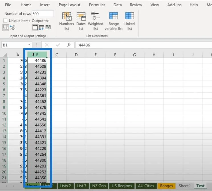 Cara Menjana Set Data Rawak