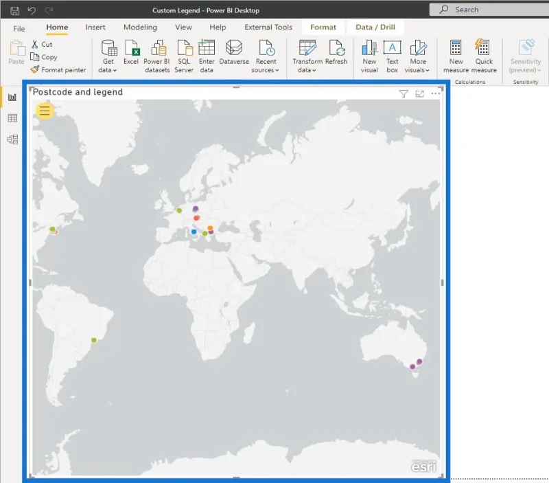 LuckyTemplates Map Visual: een aangepaste legende maken en toevoegen in LuckyTemplates