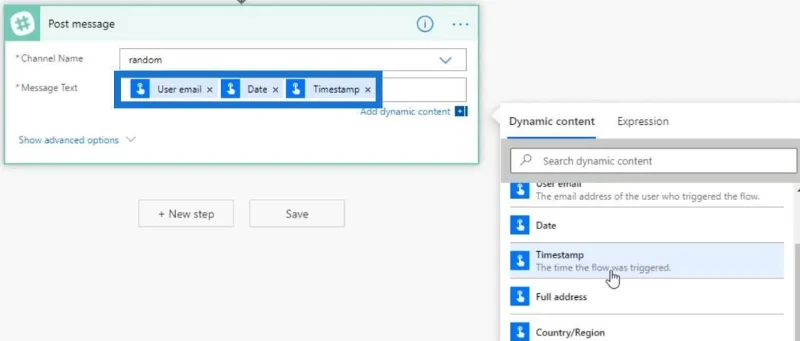 Schaltflächenfluss in Microsoft Power Automate