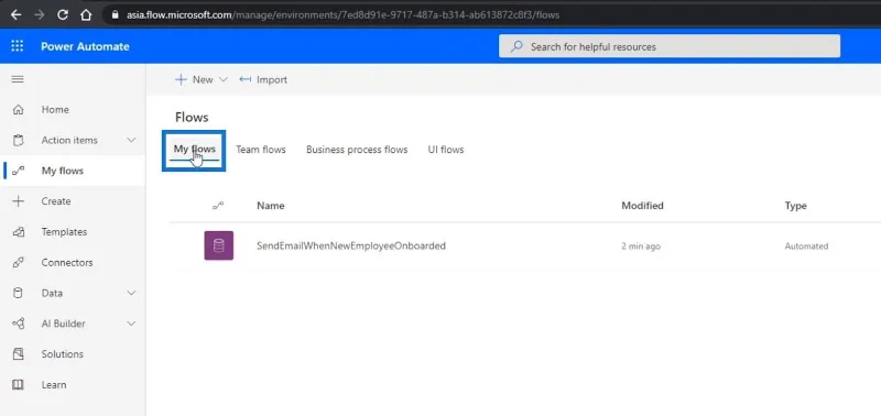 Integrasi Aliran Proses Perniagaan Dalam Automate Kuasa