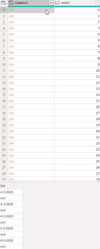 Reka Letak Kalendar Kepada Format Jadual Menggunakan Power Query
