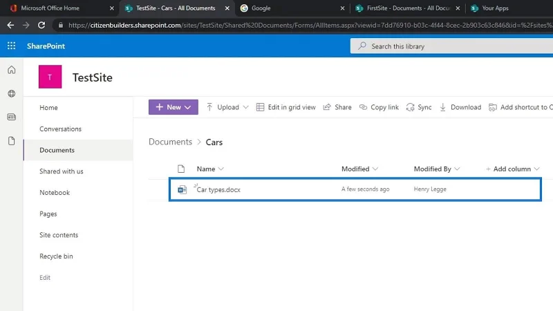 Daftar Keluar Dan Daftar Masuk Fail SharePoint
