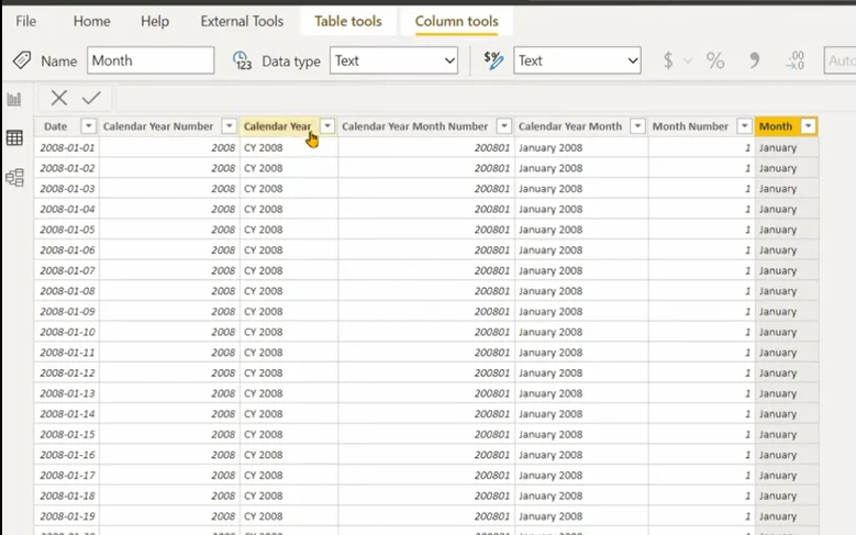 LuckyTemplates Dan SSAS – Menyusun Lajur Menggunakan TE3 & C#