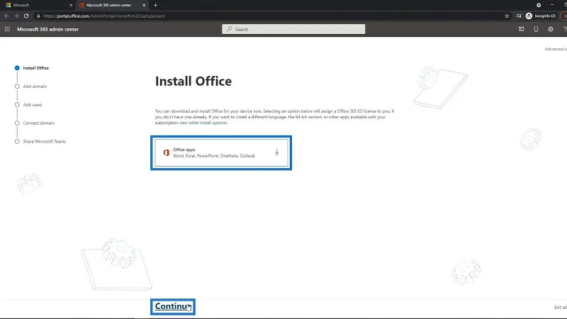 Tutorial MS SharePoint: Penciptaan Akaun
