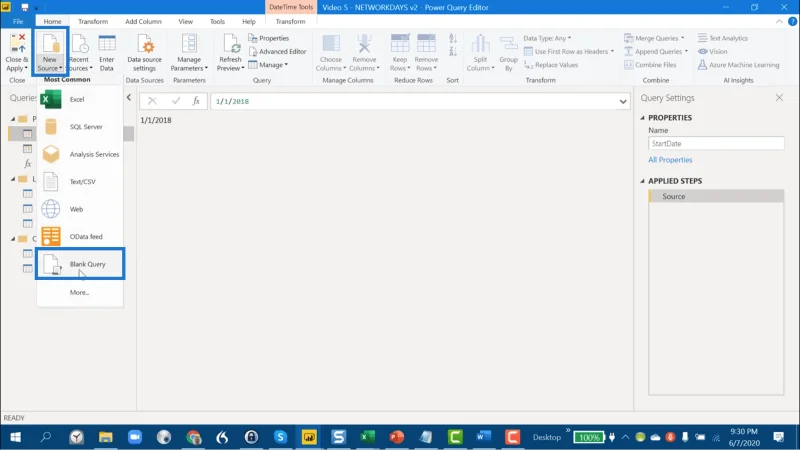 Kira Hari Kerja Antara Dua Tarikh Dalam LuckyTemplates