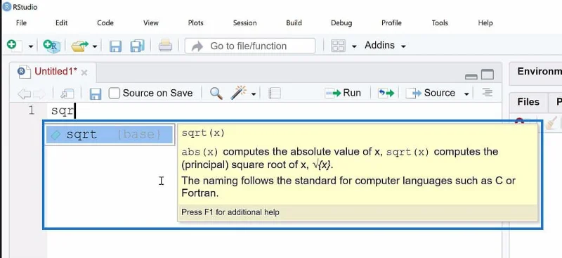 Skrip R Untuk LuckyTemplates Menggunakan RStudio