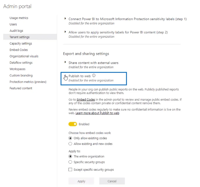 So geben Sie Berichte im LuckyTemplates-Onlinedienst frei