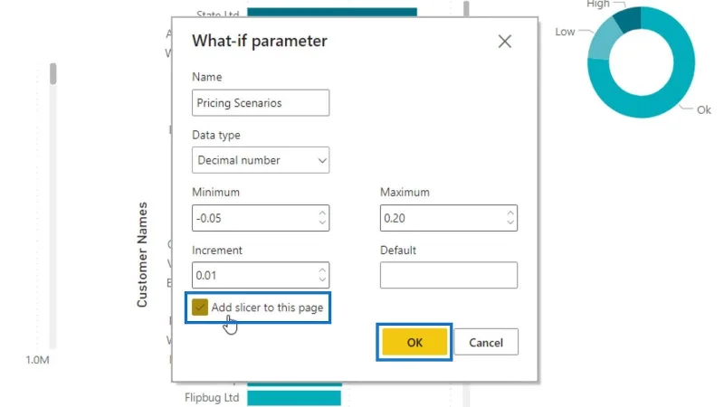 LuckyTemplates What If Parameter Untuk Model Data