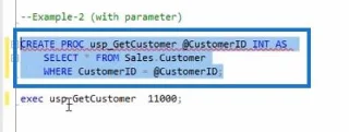 Prosedur Tersimpan Dalam SQL |  Gambaran keseluruhan