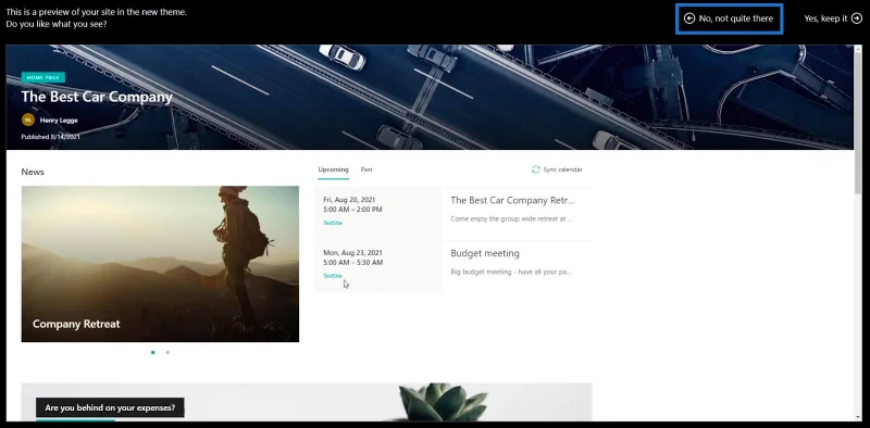 Pengalaman SharePoint Classic Design View
