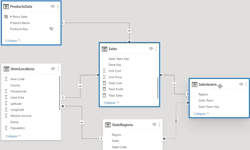 Berechnete Tabelle und Spalte im Tabelleneditor 3