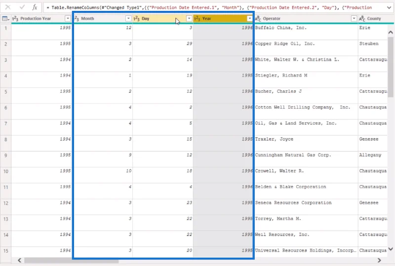 Tukar Format Tarikh Menggunakan Editor Power Query