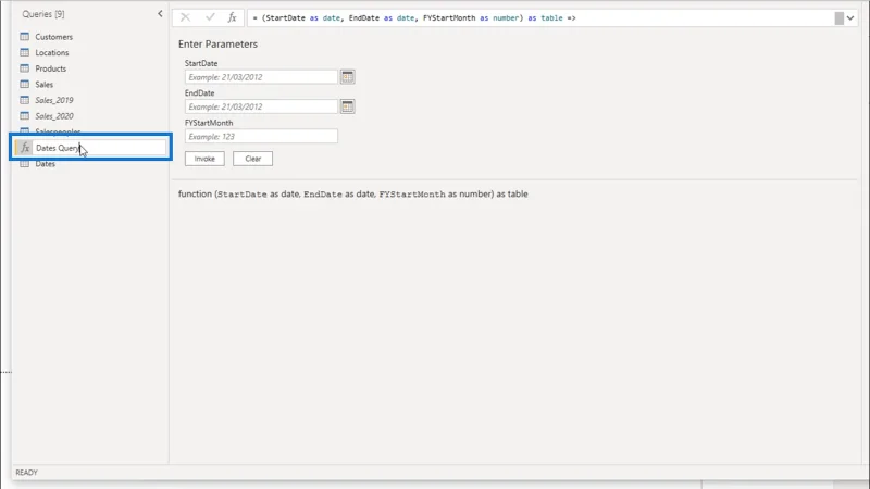 Mencipta Jadual Tarikh Dalam LuckyTemplates