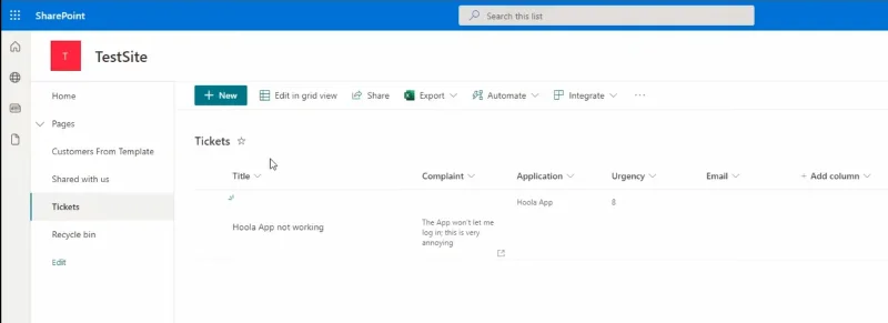 วิธีแยกวิเคราะห์อีเมล & เติมรายการ SharePoint ใน Power Automate