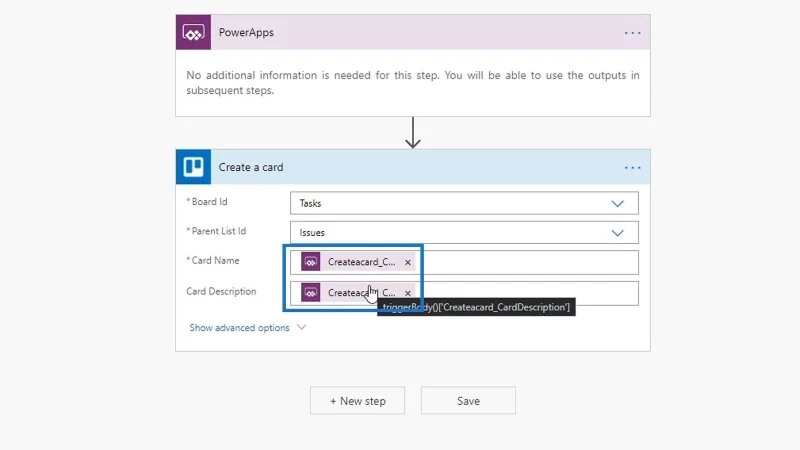 Penyepaduan PowerApps Dalam Microsoft Power Automate