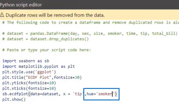 Cara Menggunakan Plot ECDF Dalam Python Dan LuckyTemplates