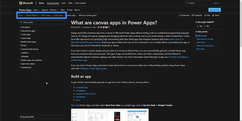 Aliran Dan Dokumentasi Proses Perniagaan Power Apps