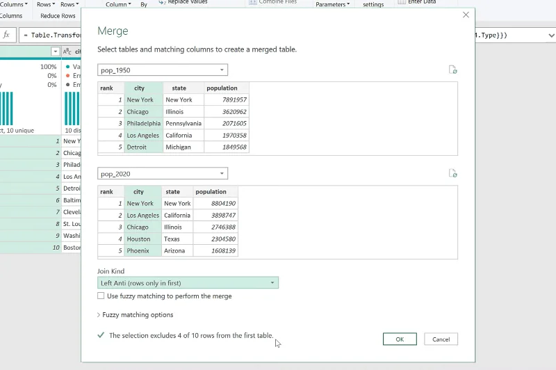 Gabungkan Pertanyaan Menggunakan Anti Join In Excel Dengan Power Query