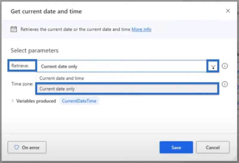 Tambahkan Tarikh Pada Nama Fail Dalam Desktop Power Automate