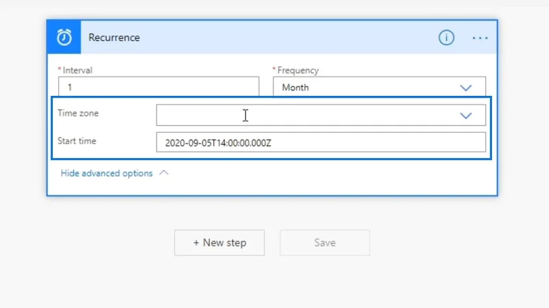 Aliran Kerja Berjadual Dalam Microsoft Power Automate