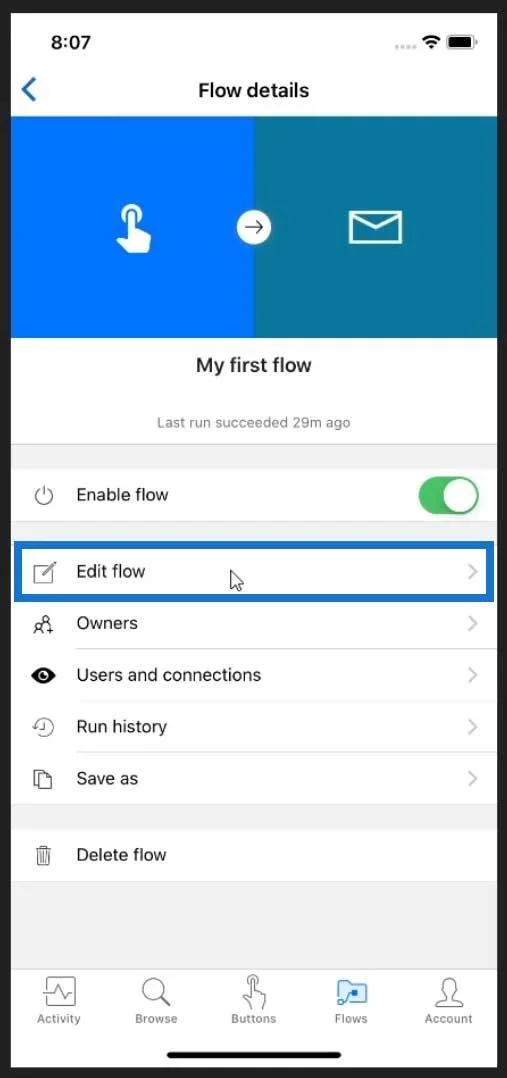 Power Automate Mobile App |  Fließt in Ihrem Telefon