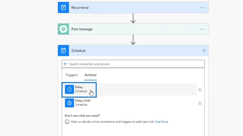 Aliran Kerja Berjadual Dalam Microsoft Power Automate