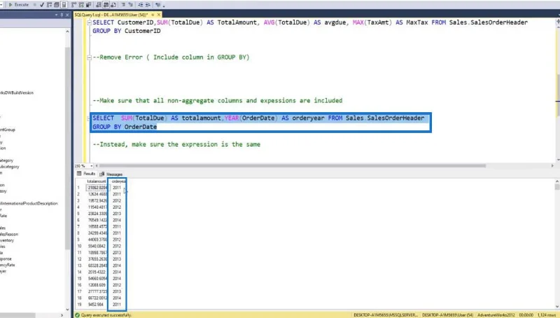 Fungsi Agregat Dalam SQL Dan Penggunaannya