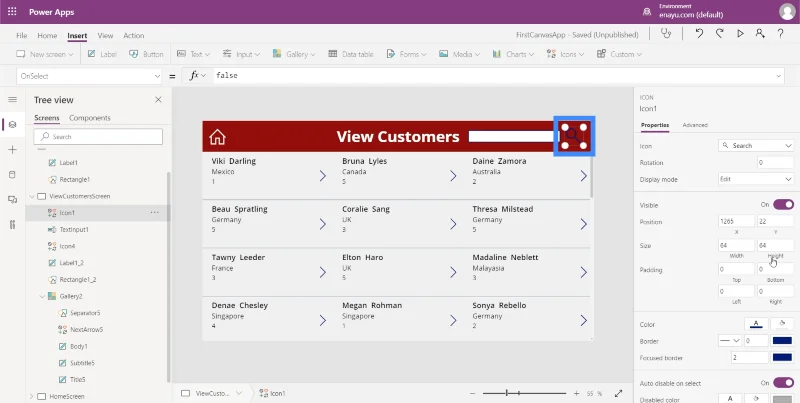 ฟิลด์ค้นหา PowerApps: วิธีเพิ่มและปรับแต่ง