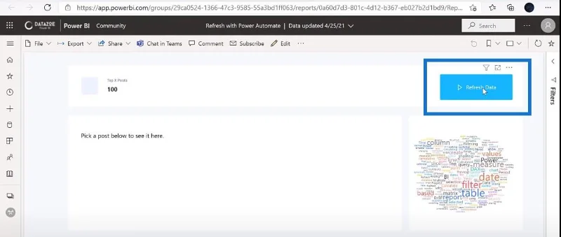Cara Menggunakan Power Automate Untuk Menyegarkan Data Dalam LuckyTemplates