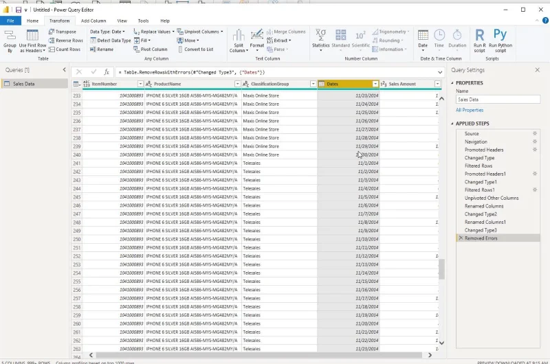 Editor di query in LuckyTemplates |  Una panoramica