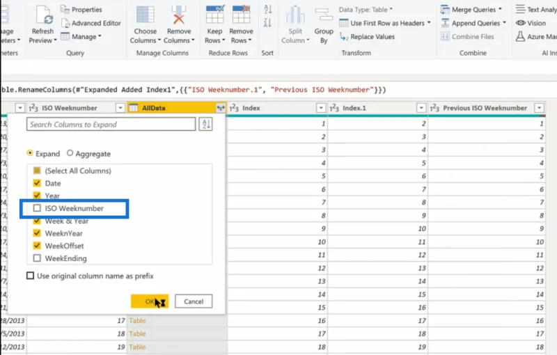 Dapatkan Nilai LuckyTemplates Minggu Sebelum Menggunakan DAX & Power Query