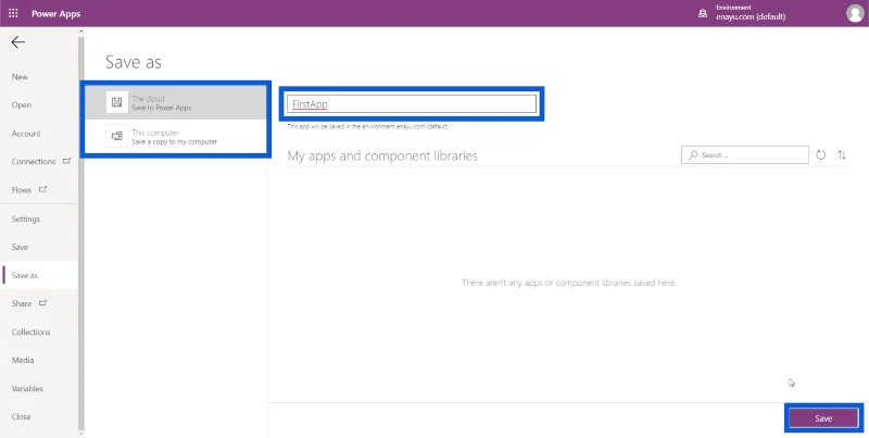 Asas Power Apps: Persekitaran Pembangunan Dan Menjalankan Apl Anda