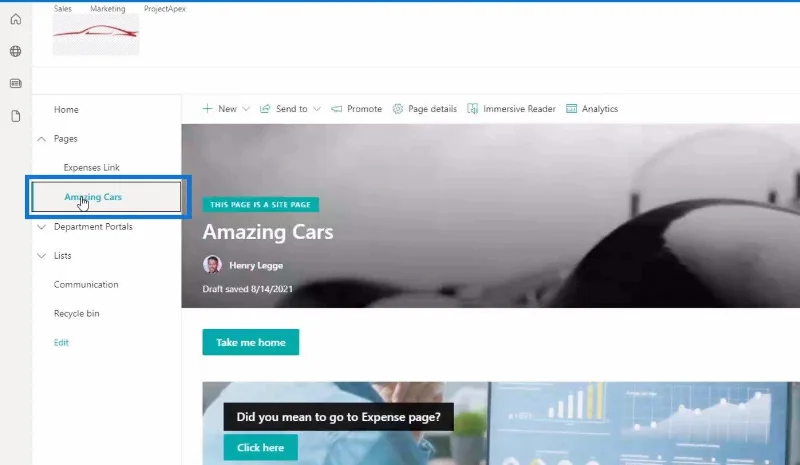 Platform SharePoint: Ciri Rangkaian Sosial