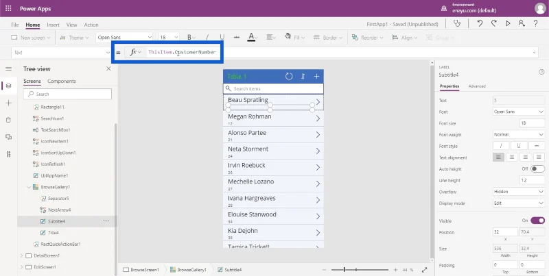 Galeri PowerApps: Satu Pengenalan