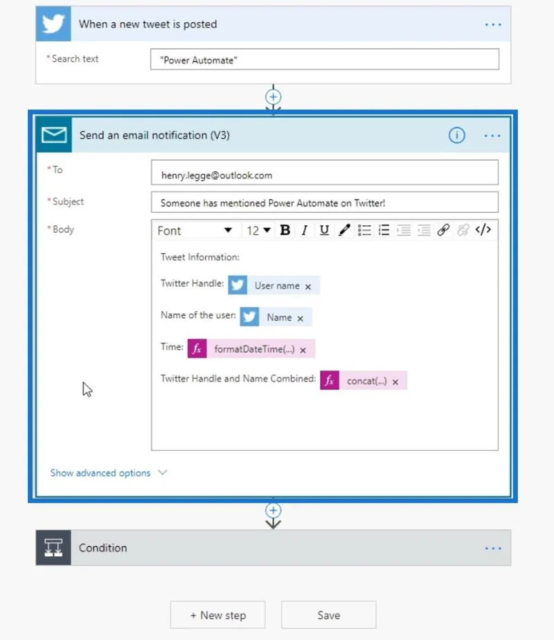 Kawalan Skop Dalam Aliran Automate Microsoft Power