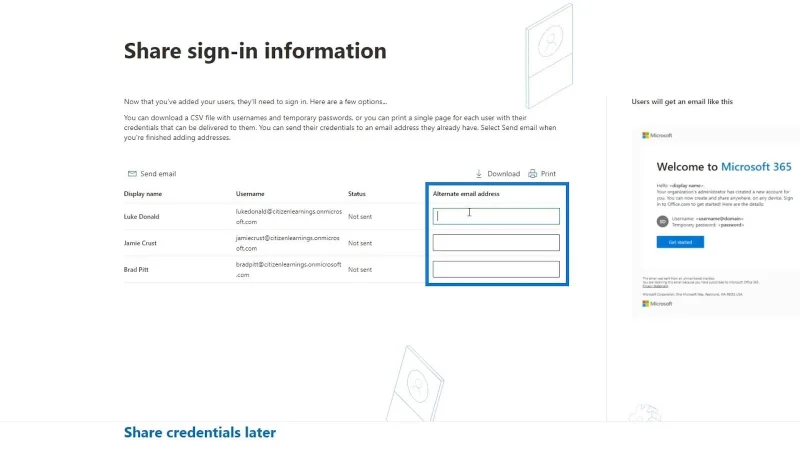 Tutorial MS SharePoint: Penciptaan Akaun