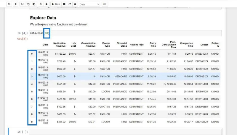 Verwenden von Python in LuckyTemplates |  Datensatz- und String-Funktion