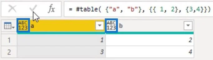 ค่าตาราง – ค่าโครงสร้างทั่วไปใน LuckyTemplates
