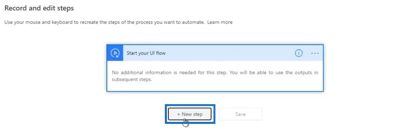 Kuasa Automate Aliran UI: Penciptaan Dan Persediaan