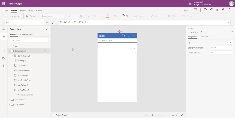 Asas Power Apps: Persekitaran Pembangunan Dan Menjalankan Apl Anda