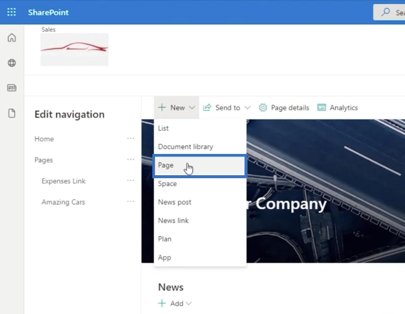 Elemen Navigasi Tapak SharePoint: Gambaran Keseluruhan